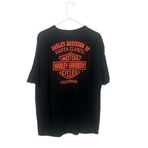 Harley-Davidson Santa Clarita Black Tee size XXL